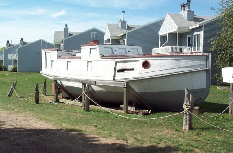 View of DAWN in grassy area