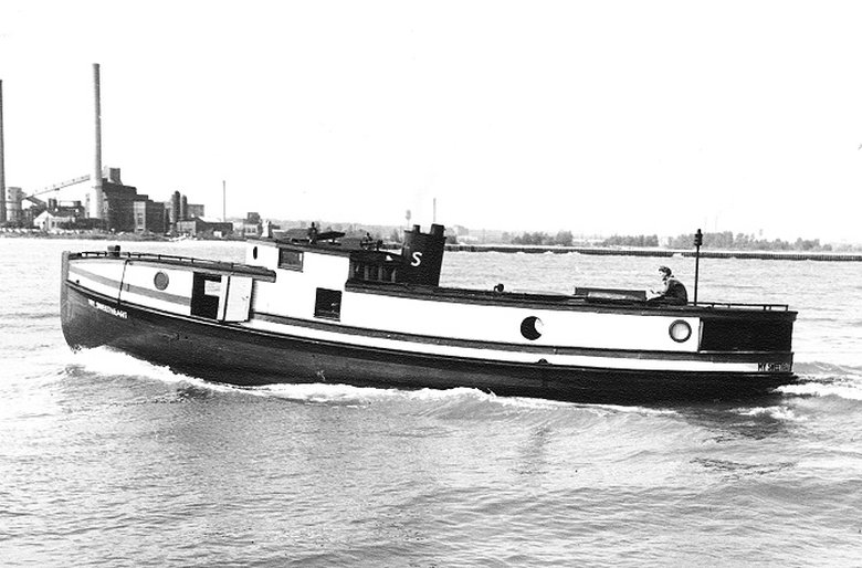 View of MY SWEETHEART in river