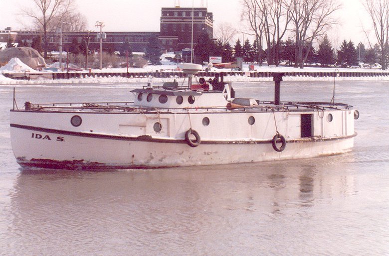 View of IDA S. in river