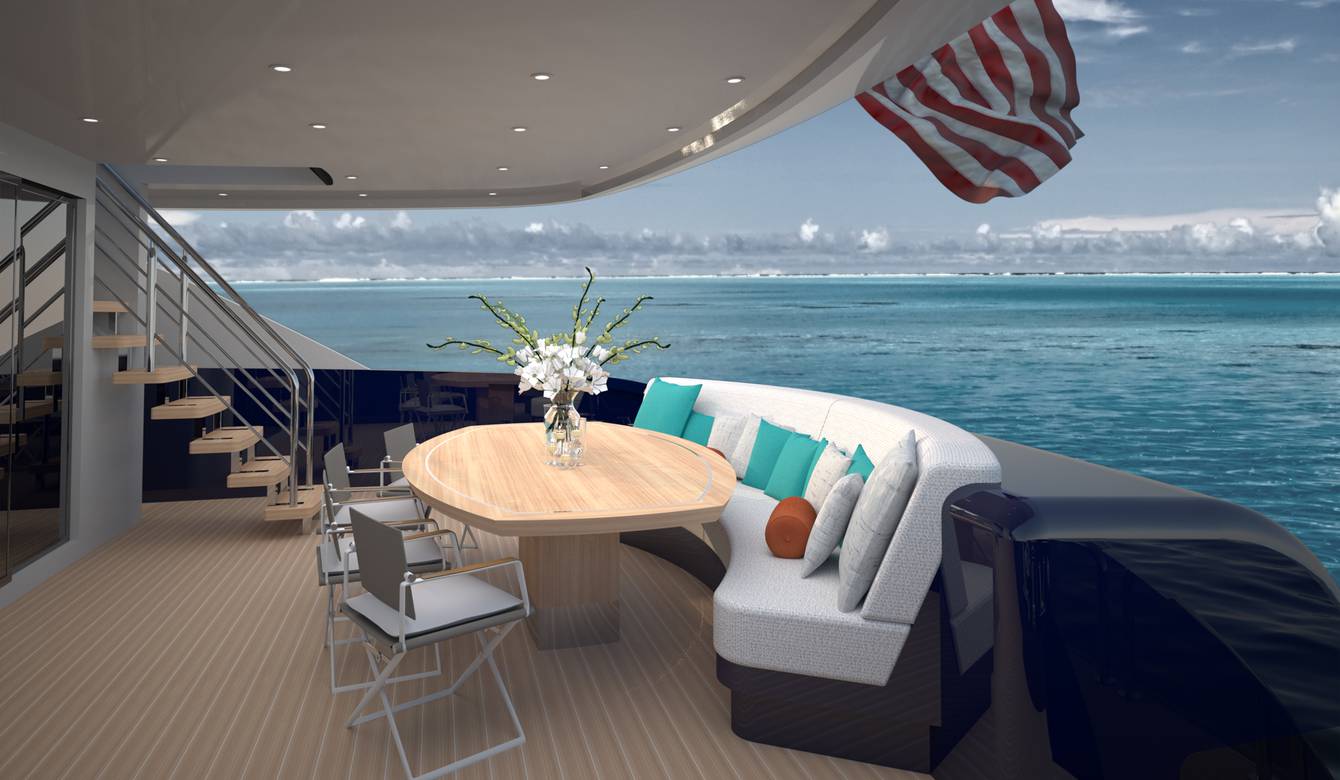 Rear deck of 112 RPH