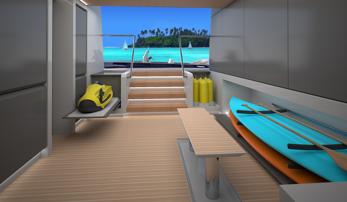 Alternate Interior View of 122' RPH