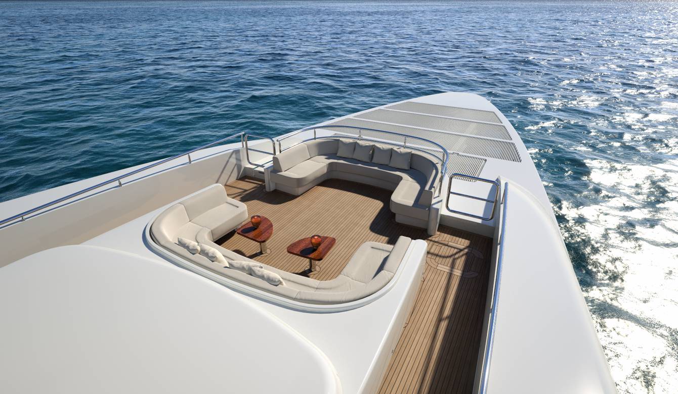 Very front of Hull 514