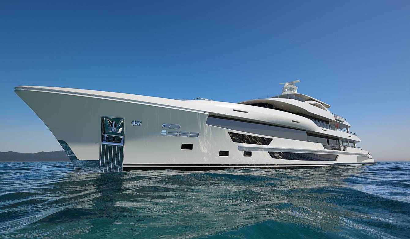 Side view of Hull 515A