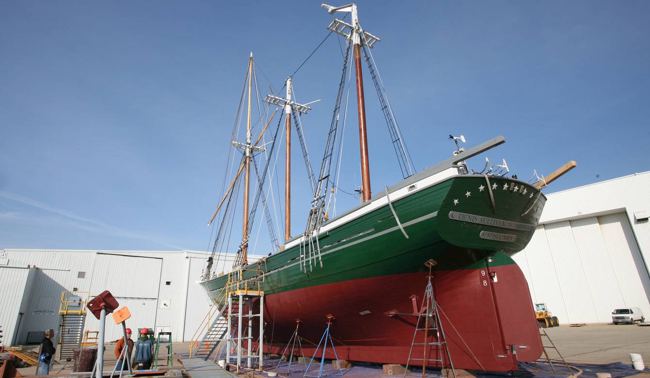 Denis Sullivan in for maintenance