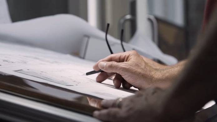 Reviewing design blueprints