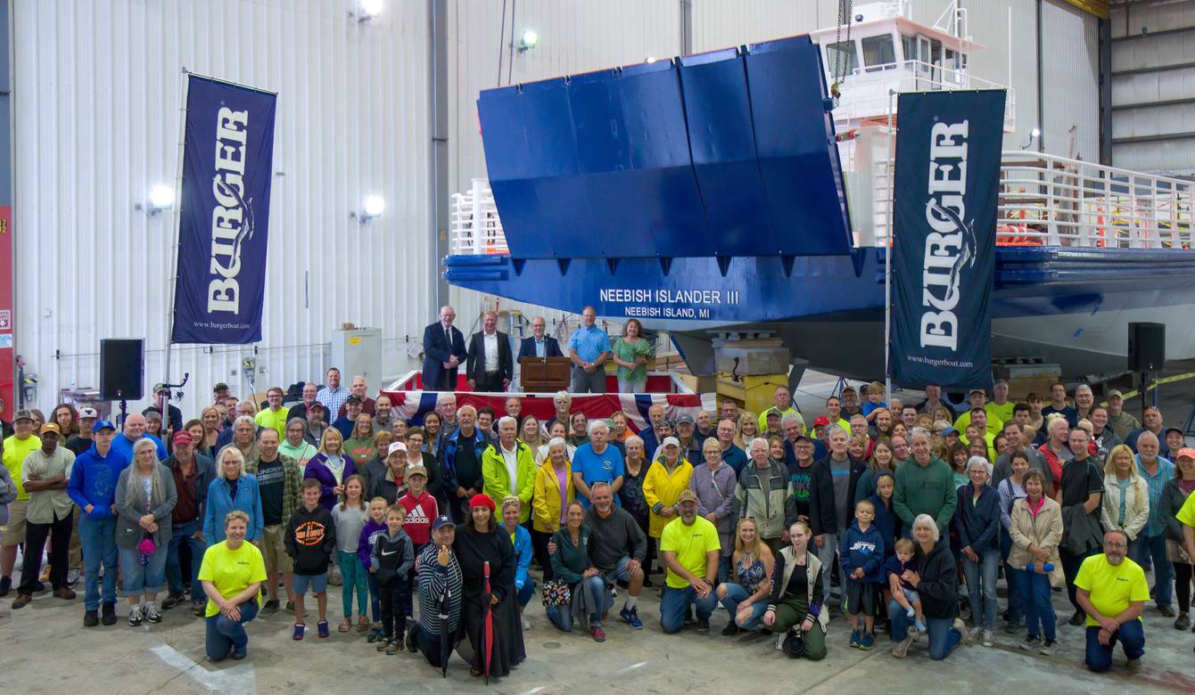 Group photo from christening ceremony
